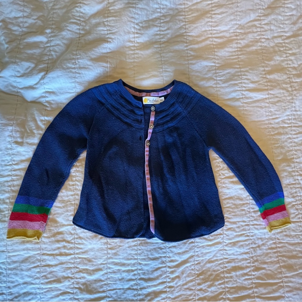 Mini Boden soft knit cardigan, girls small (6/7), used excellent condition